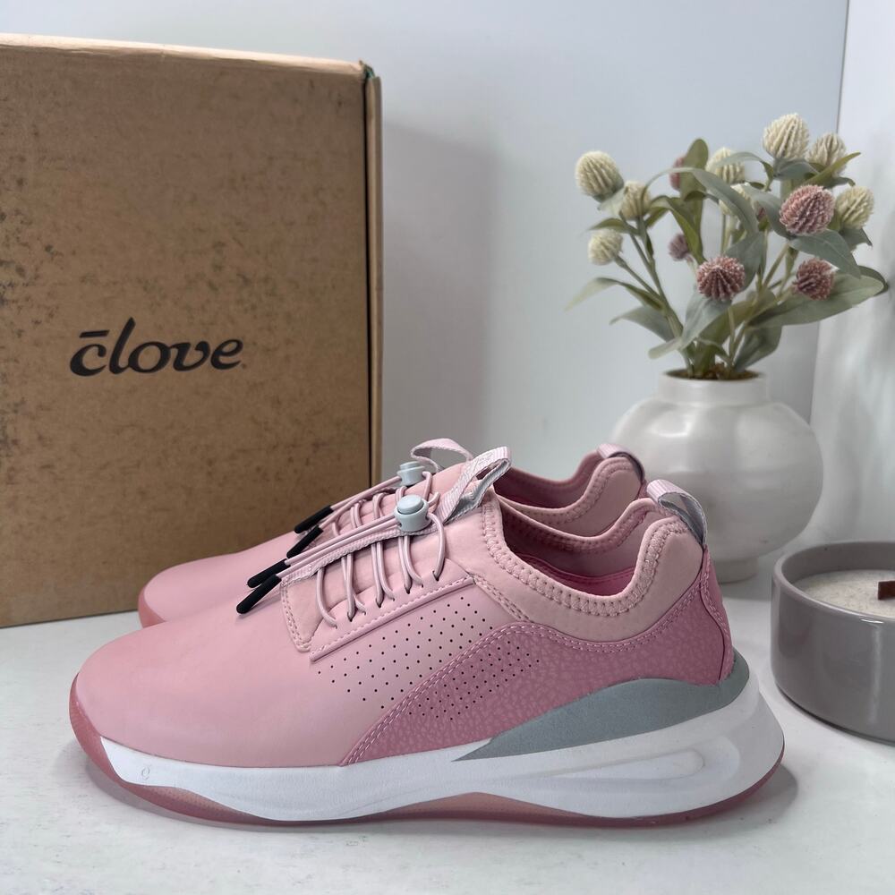 Clove Comfort Nursing/Healthcare Shoes Pink Up Sneakers Women W10.5/M9 Men